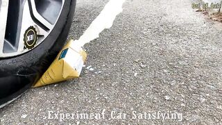 Crushing Crunchy & Soft Things by Car! Experiment Car vs Coca Cola, Fanta, Mtn Dew, Pepsi, Sprite #2