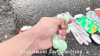 Crushing Crunchy & Soft Things by Car! Experiment Car vs Cola Fanta, Sprite & Mentos | Satisfying
