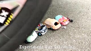 Crushing Crunchy & Soft Things by Car! Experiment Car vs Orbeez  Watermelon Balloons | Satisfying