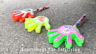 Crushing Crunchy & Soft Things by Car! Experiment Car vs Rocket with Car Toy | Satisfying