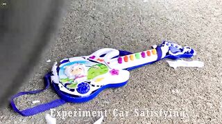 Crushing Crunchy & Soft Things by Car! Experiment Car vs vs Watermelon vs Insect vs Bug | Satisfying