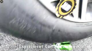 Crushing Crunchy & Soft Things by Car! Experiment Car vs Pepsi and Balloons | Satisfying