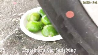 Crushing Crunchy & Soft Things by Car! Experiment Car vs Clay Slime Mixing | Satisfying