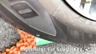 Crushing Crunchy & Soft Things by Car! Experiment Car vs Coca Cola vs Sodas vs Mentos | Satisfying