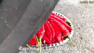 Crushing Crunchy & Soft Things by Car! Experiment Car vs Coca Cola, Mirinda Balloons | Satisfying