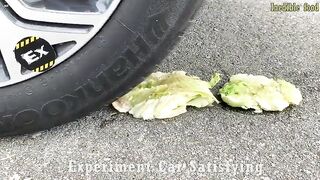 Crushing Crunchy & Soft Things by Car! Experiment Car vs Long Balloons vs Coca Cola | Satisfying