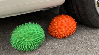 Crushing Crunchy & Soft Things by Car! Experiment: Coca Cola VS Mentos | Car vs Durian