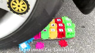 Crushing Crunchy & Soft Things by Car! EXPERIMENT: Car vs Coca Cola, Fanta, Mirinda Balloons | 18