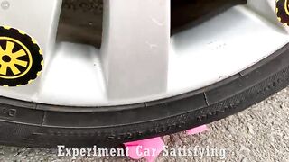 Crushing Crunchy & Soft Things by Car! EXPERIMENT: Car vs Coca Cola, Fanta, Mirinda Balloons | 13