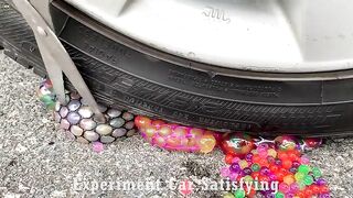 Experiment Car vs Coca Cola, Fanta, Mirinda Balloons | Crushing Crunchy & Soft Things by Car | 06