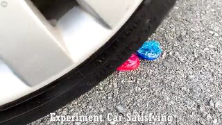Experiment Nails vs Car vs Coca Cola, Fanta Mirinda Balloons | Crushing Crunchy & Soft Things by Car