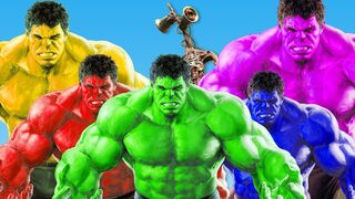 Team Hulk VS Siren Head