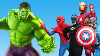 Hulk VS Spider-Man VS Batman VS Captain America VS Flash