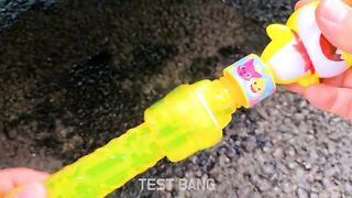 EXPERIMENT: Car vs Baby Shark Soap bubble  - Crushing Crunchy & Soft Things by Car!