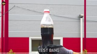 EXPERIMENT!! Coca Cola vs Gas = Super Rocket!!