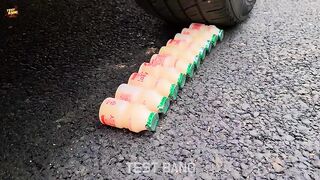 EXPERIMENT: Car vs Orbeez Bears | Crushing Crunchy & Soft Things by Car | TEST BANG