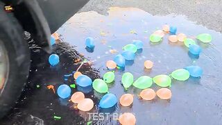 Crushing Crunchy & Soft Things by Car! EXPERIMENT: Car vs Coca Cola, Toys, Balloons