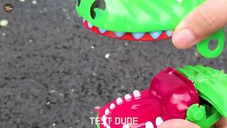 Crushing Crunchy & Soft Things by Car! EXPERIMENT: Car vs Fruit, Doodle, Toys