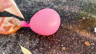Crushing Crunchy & Soft Things by Car! Experiment Car vs Fish Toy and Water Balloons