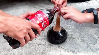 Crushing Crunchy & Soft Things by Car! Experiment: Car vs Giant Coca Cola Condom, Orbeez Balloon