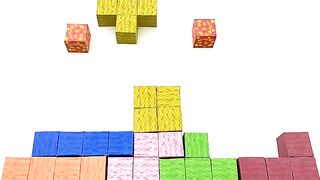 Minecraft Tetris With Lava !
