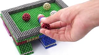 DIY | How to Make Billiard Game with Magnetic Balls (ASMR) Satisfying