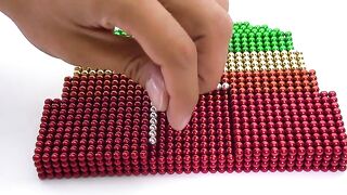 DIY | How to Build Farm House with Magnetic Balls (ASMR) Satisfying