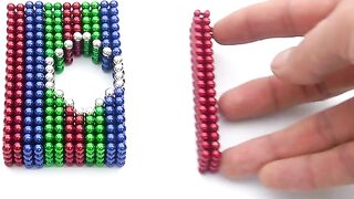 DIY | How to Make a Beautiful House with Magnetic Balls (ASMR) Satisfying