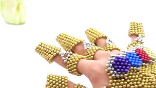 DIY | How to Make Infinity Gauntlet with Magnetic Balls (ASMR) Satisfying