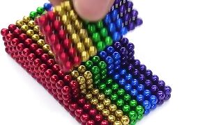 DIY | How to Build Country House with Magnetic Balls (ASMR) Satisfying