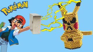 Giant Magnet vs Pikachu !!