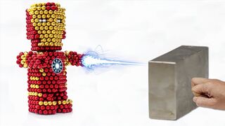 Giant Magnet vs Iron Man !!