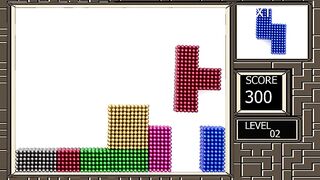 DIY | How to Make Tetris with Magnetic Balls (ASMR) Satisfying