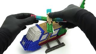 DIY | How to Make Helicopter with Magnetic Balls (ASMR) Satisfying