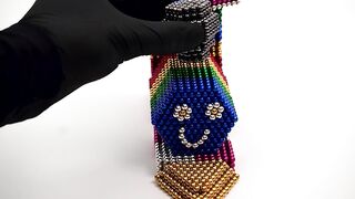 DIY  Build Train Carrying Coca Cola from Magnetic Balls ASMR | %106 Satisfaction