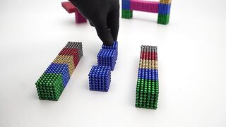 DIY | How To Make Bridge with Magnetic Balls (ASMR)