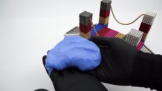 DIY | How To Make Bridge with Magnetic Balls (ASMR)