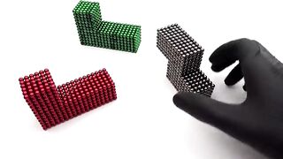 Making Tetris from Magnetic Balls | So Satisfying!