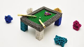 Making Pool with Magnets | Satisfying ASMR