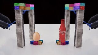 Eggcelent Magnet ASMR | Egg and Cola v Magnets