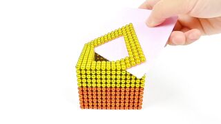 DIY - Build Amazing Hamster Playground House With Magnetic Balls (Satisfying) - Magnetic Cube