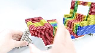 DIY - Build Amazing Electric Rikshaw (Tuk Tuk) With Magnetic Balls (Satisfying) - Magnetic Cube
