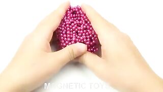 DIY - Build Beautiful Car Toy Alphabet From Magnetic Balls (Satisfying)
