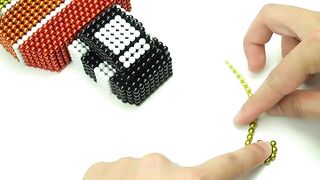 DIY - How to Make AIR CRAFT from Magnetic Balls (ASMR) - Magnetic Toys 4K