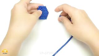 DIY - How to Make WHEEL HOURSE from Magnetic Balls (ASMR) - Magnetic Toys 4K