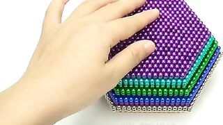 DIY - How to Make Temple of Heaven from Magnetic Balls (ASMR) - Magnetic Toys 4K