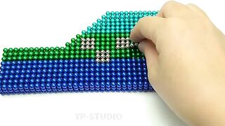 DIY How to Make Bed Toy from Magnetic Balls (Satisfying) - Magnetic Toys 4K