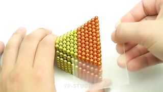 DIY - How to Build Super Flycam from Magnetic Balls (Satisfying) - Magnetic Toys 4K