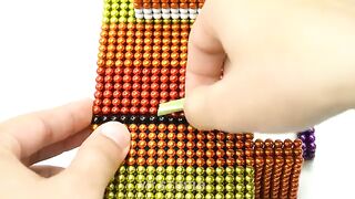 How to Make Domino Car from Magnetic Balls (Satisfying) - Magnetic Balls DIY