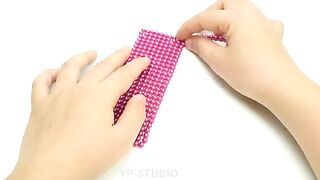 DIY - How to Make Kids's Slide House from Magnetic Balls (Satisfying) - Magnetic Toys